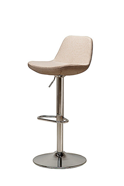 BAR TABURESİ 956 MODEL KREM KUMAŞ
