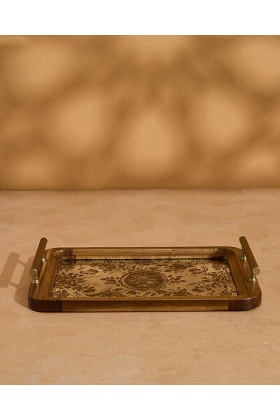 REDTAG Brown Rectangle Tray ( Medium)