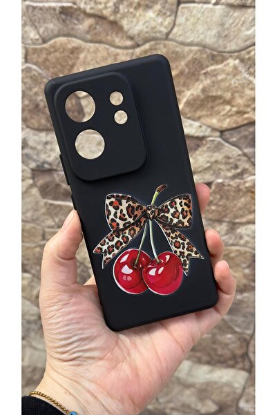 Vip Case حافظة حماية كلاسيكية متوافقة مع هاتف Infinix Zero 30 4g Cherry Bow L...