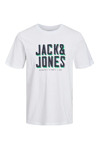 Jack & Jones Jack Jones Jcogrow Ss Grew Neck Onl Ss25 muška bela majica 12249...