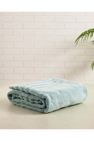 REDTAG منشفة شاطئ قطنية فاخرة باللون الأزرق