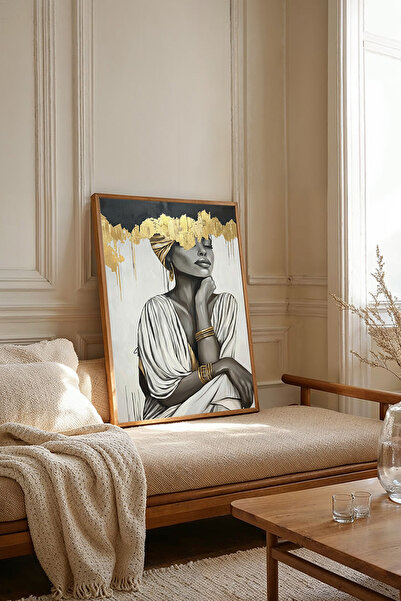 Dekorsiahome Επιτραπέζια ζωγραφιά με ξύλινο πλαίσιο ενός τεμαχίου TK3678