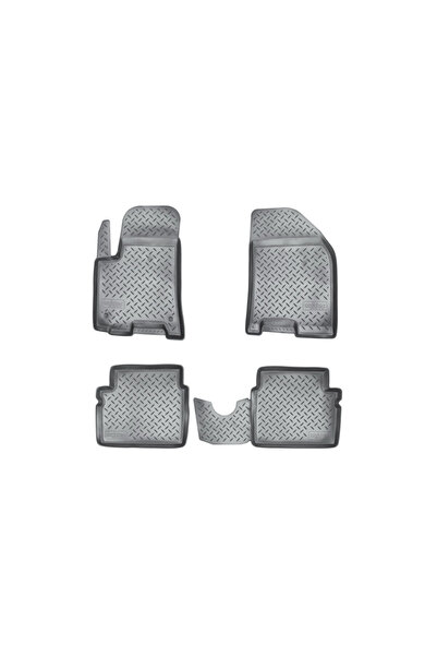 Chevrolet Set 4 Covorase Cauciuc Stil Tavita Compatibile Aveo T200 T250 2002-...