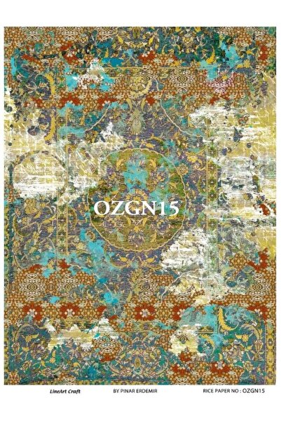 LİNEART PİRİNÇ DEKOPAJ OZGN15
