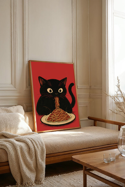 Dekorsiahome Tablou dintr-o singură bucată cu ramă din lemn TK3620