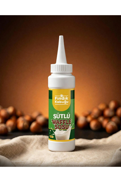 Fındık Kabuğu Sütlü Waffle Sos 330 gr x 2 Paket