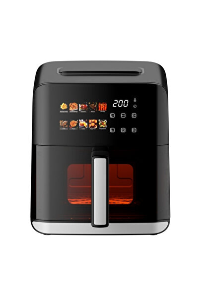 Voltz Friteuză cu aer cald Oliver OV51980CE, 1800W, 4 l, 80-200°C, 10 program...