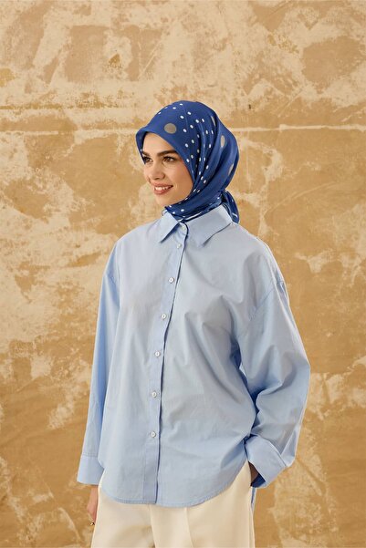 Modakaşmir Score Pattern Cotton Scarf