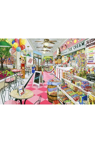 Bluebird Puzzle 1000 piese - The Sweet Shop (Bluebird-Puzzle-F-90746)