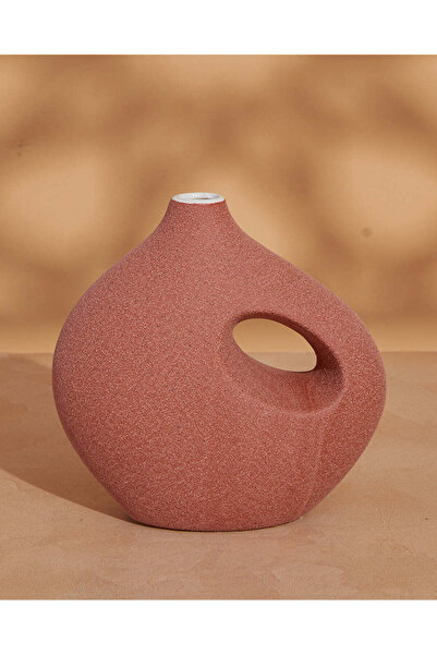 REDTAG مزهرية سيراميك وردية اللون