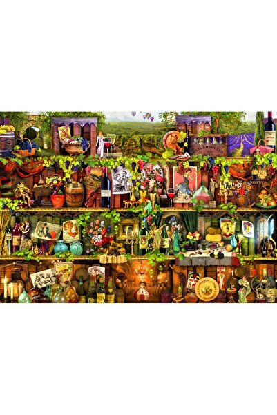 Bluebird 1000 piece puzzle - Aimee Stewart: Wine Shelf (Bluebird-Puzzle-F-90724)