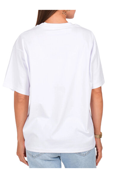mrmubomen KADIN OVERSİZE %100 PAMUK BASİC TSHIRT