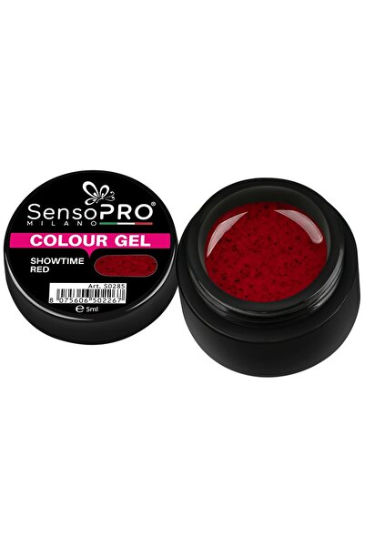 SensoPRO Milano Showtime Red Colored UV Gel 5ml,