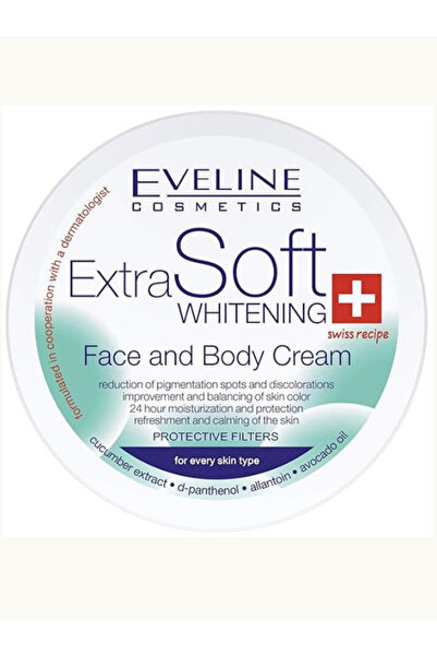 Eveline Cosmetics كريم تفتيح ناعم للعناية بالوجه والجسم 175 مل