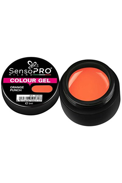 SensoPRO Milano UV Gel Color Orange Punch 5ml,