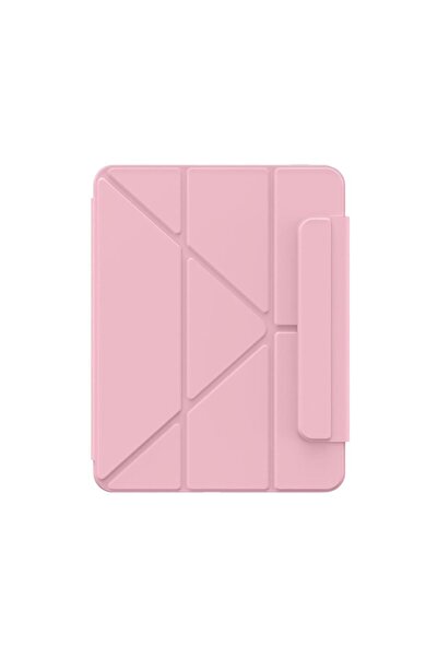 Baseus Minimalist iPad Air 13" Manyetik Tablet Kılıfı - Pembe