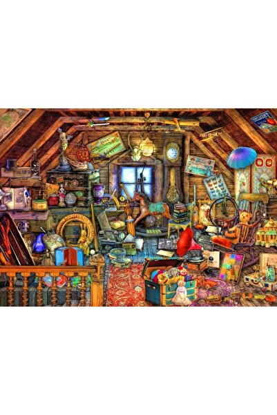 Bluebird 500 piece puzzle - Aimee Stewart: Hidden Object Attic (Bluebird-Puzz...