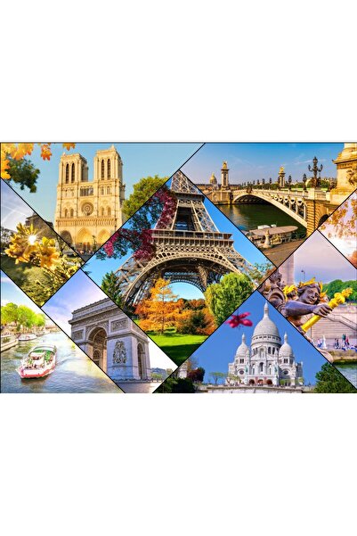 Bluebird Puzzle 2000 piese - Les Monuments de Paris (Bluebird-Puzzle-F-90760)