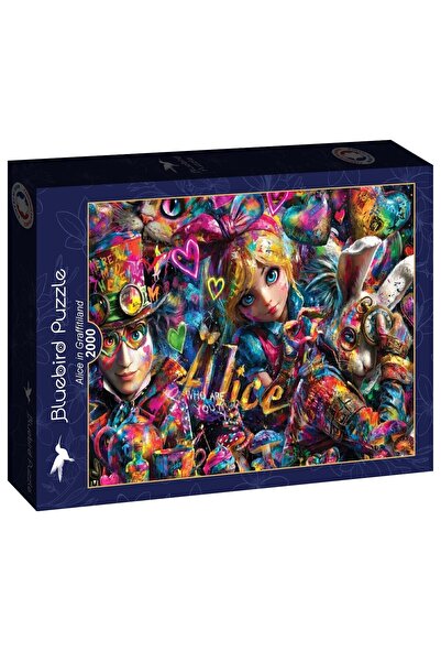 Bluebird Puzzle 2000 pieces - Michael David Ward: Alice in Graffitiland (Blue...