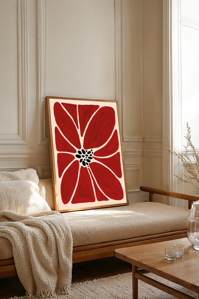 Dekorsiahome One Piece Wooden Framed Painting Tk3621