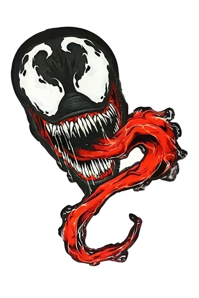 MegaSticker Venom power3 Sticker Araba, Motorsiklet, Kask, Laptop, Cam, Ahşap...