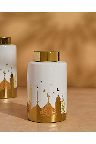 REDTAG Gold Decorative Jar (Small)