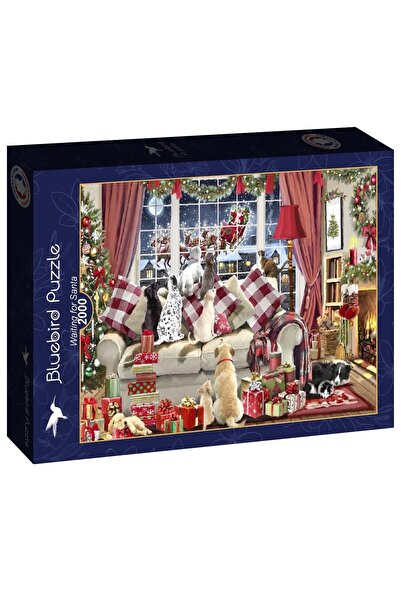 Bluebird Puzzle 2000 piese - The Macneil Studio: Waiting for Santa (Bluebird-...