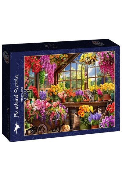 Bluebird Παζλ 1000 κομμάτια - Jessica White: Αποθήκη Κήπου (Bluebird-Puzzle-F...