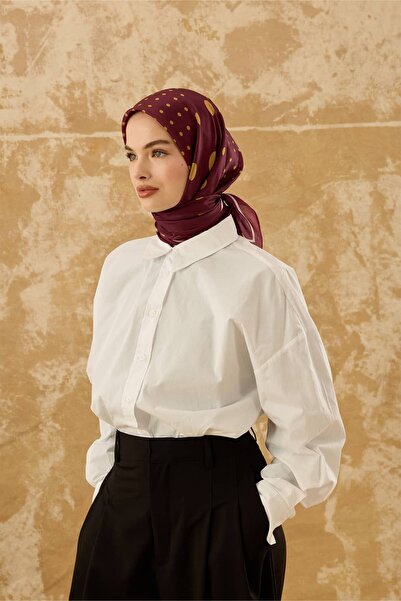 Modakaşmir Score Pattern Cotton Scarf