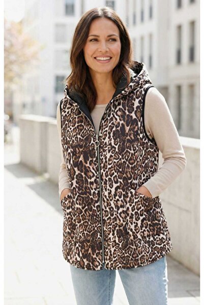 Volupta Leopard spring vest