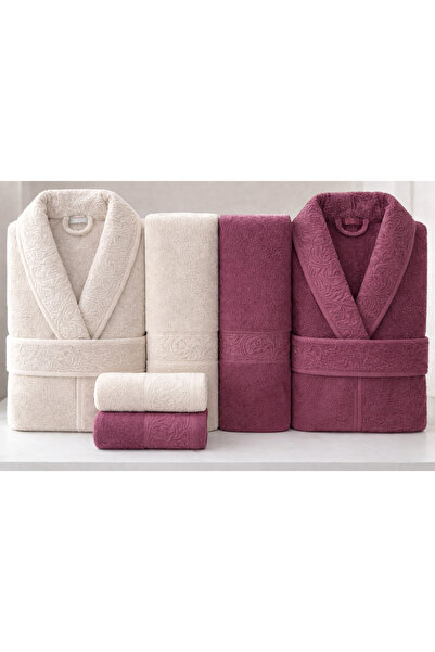 Nurpak Aile Bornoz seti