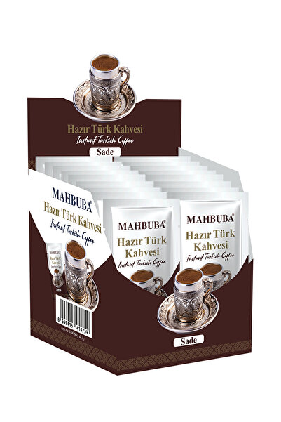 Mahbuba Sade (Şekersiz) Hazır Türk Kahvesi 12x6gr