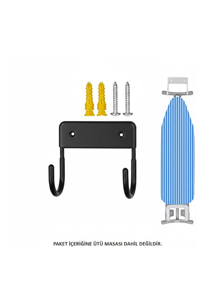 Microcase Paslanmaz Çelik Çok Amaçlı Kullanılabilir Ütü ve Eşya Askılığı AL5440