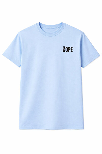 CLAYES Unisex Hope Embroidery Printed 100% Cotton Pack Oversized Crew Neck Sh...