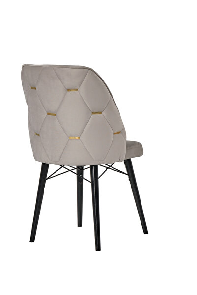 Desire Fergana Chair, Gold details, first-class hornbeam frame, Durable Woode...