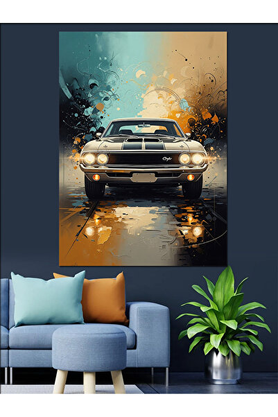 KanvasSepeti Pictură în ulei de înaltă calitate în lumina nopții texturat Can...