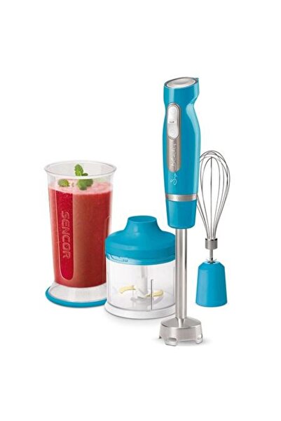 Sencor Hand Blender SHB 4467TQ 1000W, 700ml Cup, 500ml Chopper, 6 Titan Blades