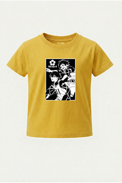 nirvoda Детска тениска Bachira и Isagi Blue Lock Детска тениска с принт