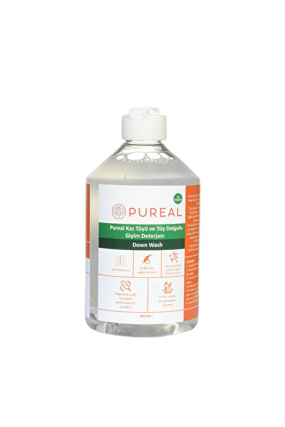 Pureal Doğal Kaz Tüyü ve Tüy Dolgulu Giyim Deterjanı