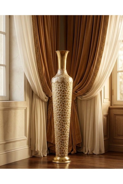 Elips Hediyelik & METAL UZUN VAZO 100 cm