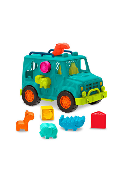 BATTAT Σαφάρι Σετ Παιχνιδιού Φορτηγό Διαλογής 30& # 46,5 x 17 x 20 εκ.