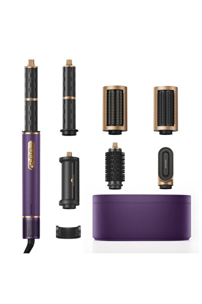 Dreame Placă de coafat și uscător de păr 7 în 1 Airstyle Pro AMF18A, 1300 W, ...