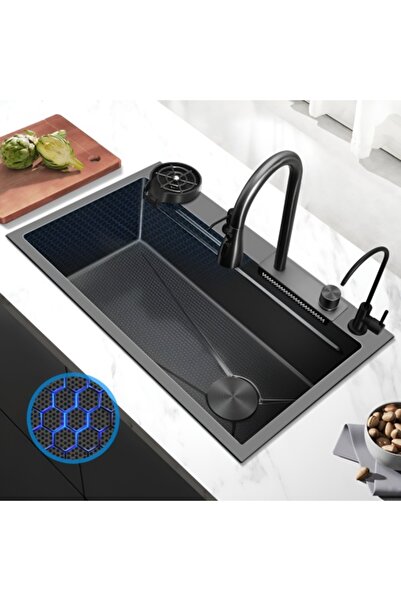 AlpinCool Chiuvetă de bucătărie inteligentă multifuncțională (5 funcții) - AQ...