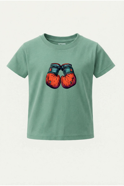 nirvoda Παιδικό μπλουζάκι Γάντια πυγμαχίας με τύπωμα Παιδικό μπλουζάκι