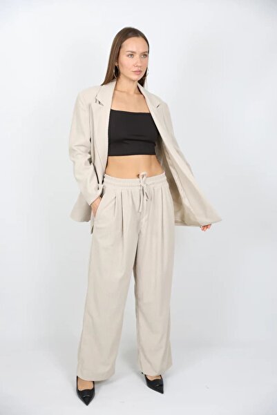 ZT MED Velvet-Textured sporty chic set