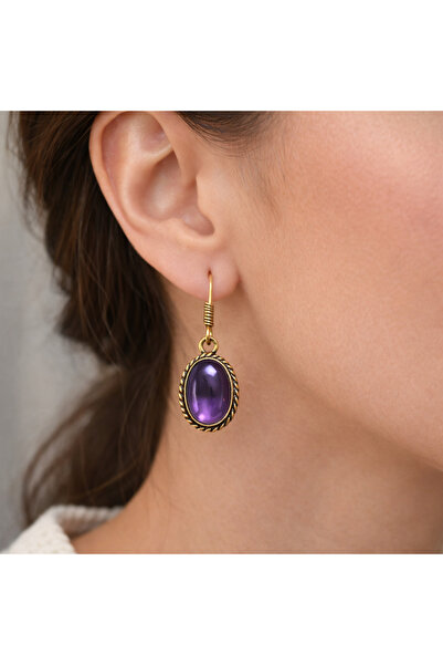 by evrenmusti Handmade Design Brass Earrings