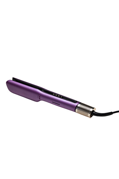 Heinner Hot Air Hair Straightener HHS-Y2IN1BLDC-PP, 465W, Ceramic, 100-230°C,...
