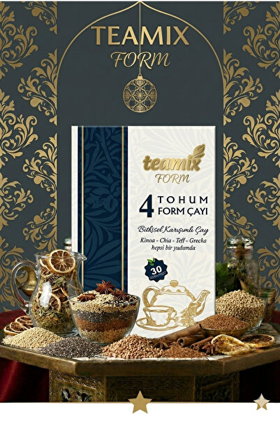 teamix 4 tohum form çayı grecka-teff-chia-kinoa