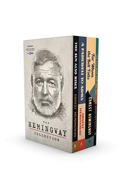 Scribner Book Company مجموعة همنغواي المعبأة في صندوق