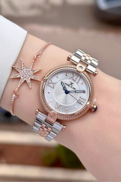 Daniel Klein Bronze Metallic Color 2 Year Warranty 32 mm Women's Wristwatch a...